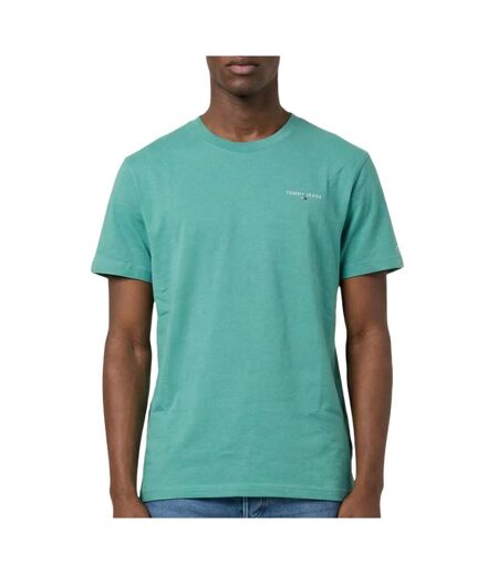T-shirt vert homme tommy hilfiger tjm slim linear