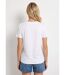 T-shirt col rond, fleur 3D bouclette-2