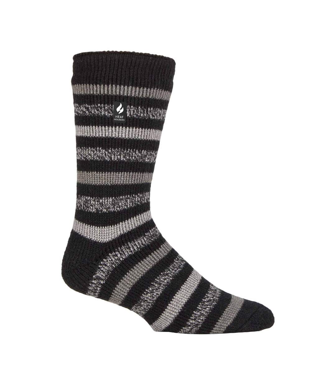 Mens Twist Patterned Thick Winter Warm Thermal Socks-1