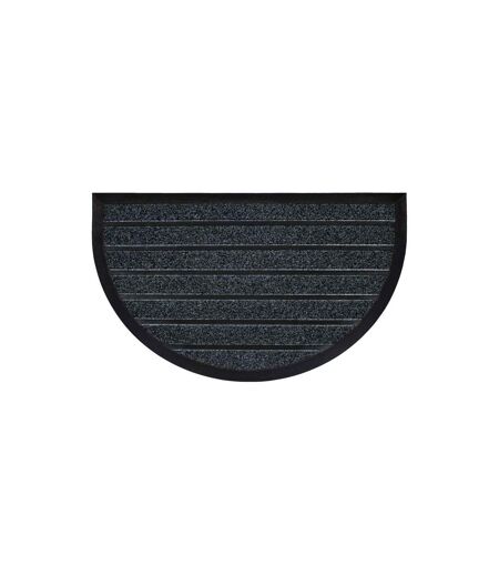 Tapis d'Entrée Demi-Lune Marco 45x75cm Gris