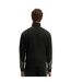 Mens Colour Block Contrast Piping Track Jacket Black Boss-3