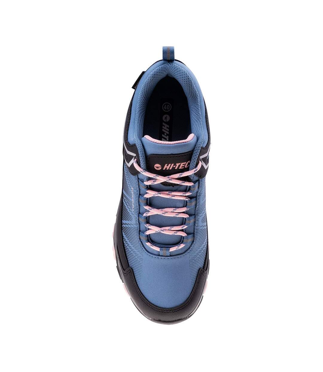 Chaussures de marche dolmar femme noir / bleu marine / rose Hi-Tec-4