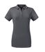 Russell Womens/Ladies Tailored Stretch Polo (Convoy Gray)