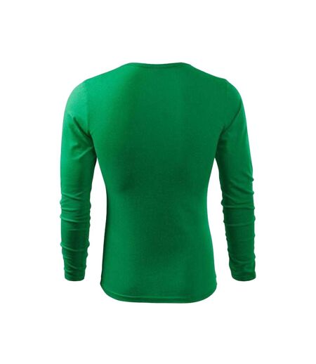 T-shirt Manches Longues Homme Vert Malfini