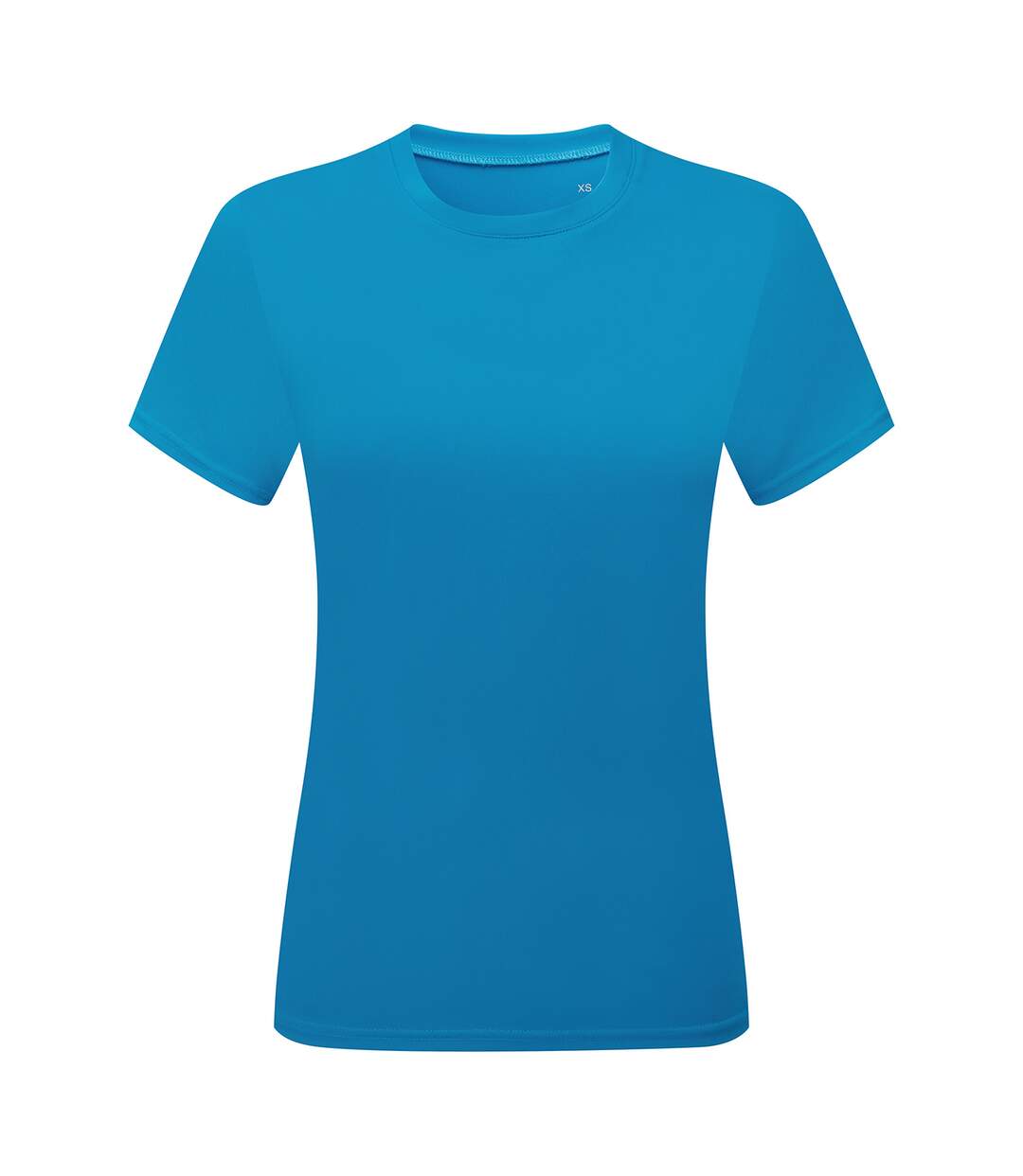 Womens/ladies Ion-charge T-shirt Sapphire TriDri-2