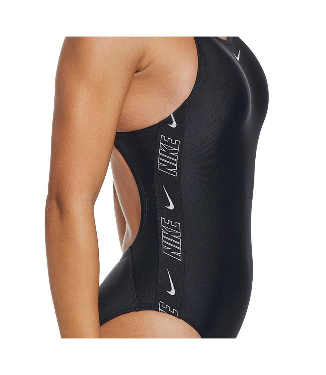 Maillot de bain Noir Femme Nike Fastback - S-3