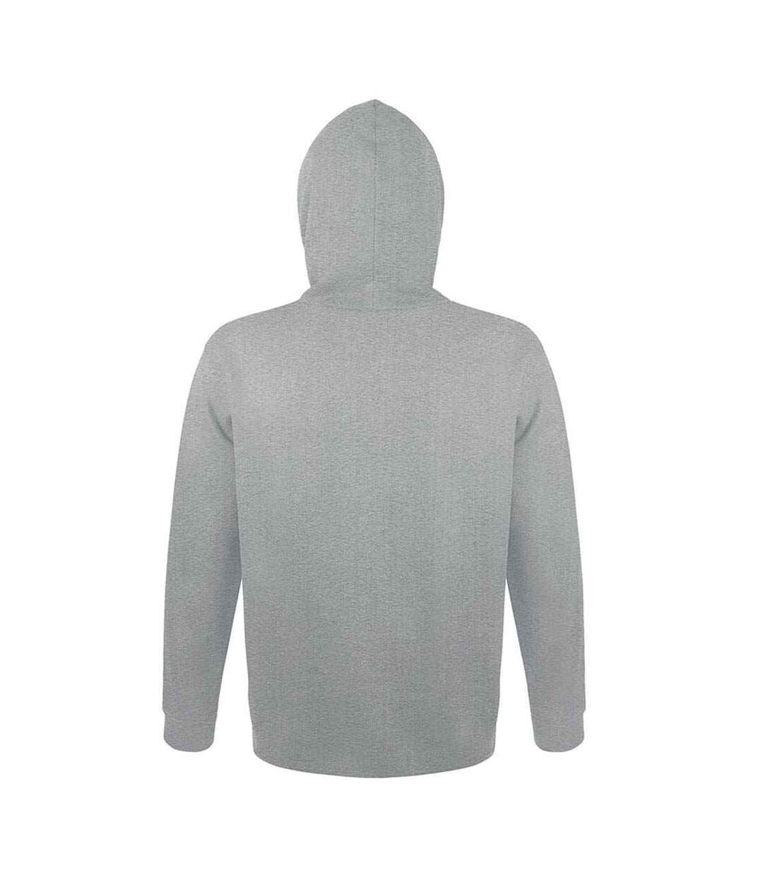 Sweat À Capuche Snake Adulte Gris Chiné SOLS-2