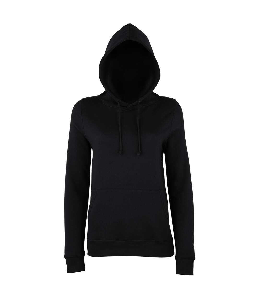 Just hoods sweatshirt à capuche femme noir profond Awdis