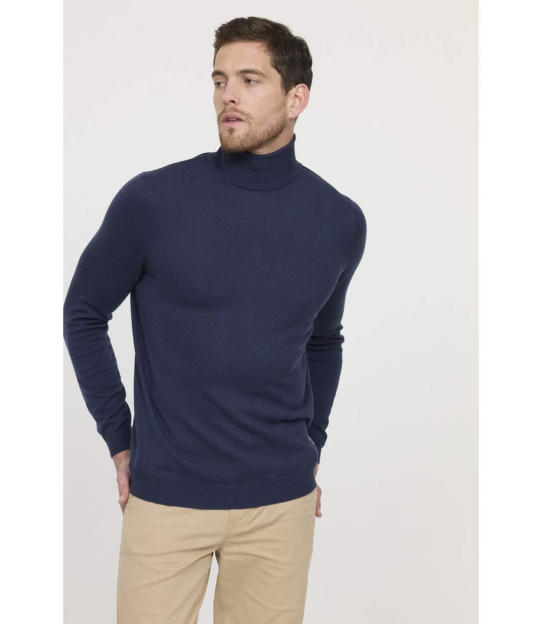 Pull manches longues coton regular CERILO-2