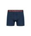 Pack Of 3  Mens Chasma Boxer Shorts  Navy Crosshatch-3