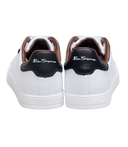Baskets Style Logo Chase Homme Blanc Ben Sherman