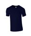 T-shirt Softstyle Adulte Bleu Marine Gildan-1