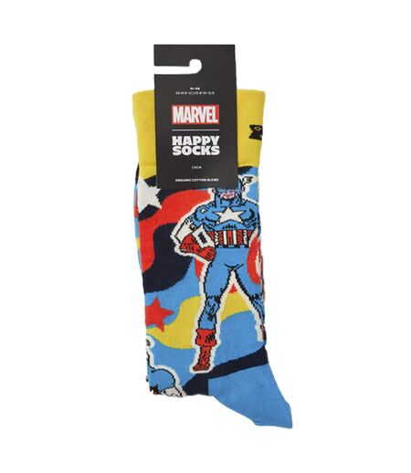 Mens Marvel Captain America Novelty Socks | Gift Idea