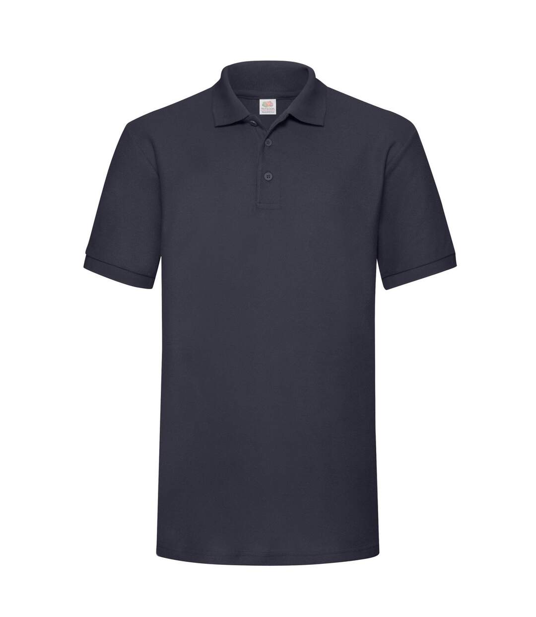 Mens 65/35 heavyweight polo shirt deep navy Fruit of the Loom