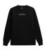 Sweat Motif/style Logo Femme Noir 4F-1