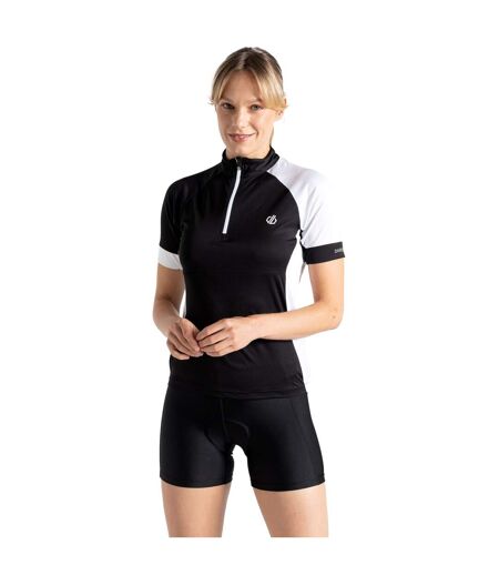 Maillot de cyclisme compassion femme noir / blanc Dare 2B