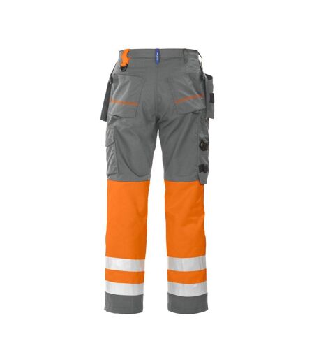 Projob - Pantalon cargo - Homme (Orange / Gris) - UTUB624