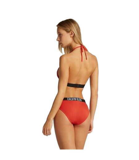 Haut De Maillot De Bain Femme Rouge Piment Calvin Klein