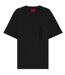 T-shirt Dubi Tech Homme Noir Hugo Boss-1