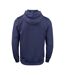 Sweat À Capuche Basic Adulte Bleu Marine Foncé Clique-2