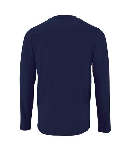 SOLS Mens Imperial Long Sleeve T-Shirt (French Navy) - UTPC2905