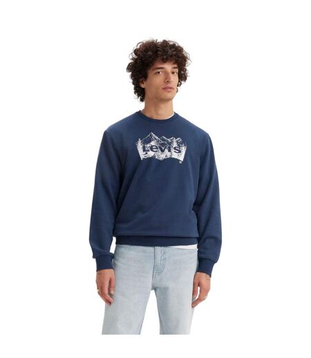Sweat Homme Bleu Foncé Levis