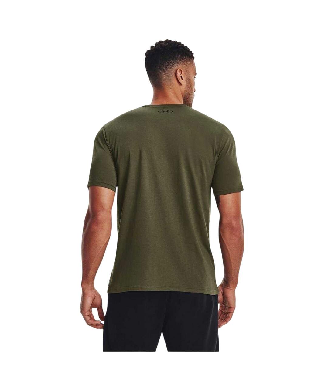T-shirt Motif/style Logo Sur Poitrine Sportstyle Homme Vert Olive Under Armour-3