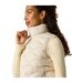 Doudoune Sans Manches Motif/style Matelassé Hydi Femme Beige Clair Regatta-4