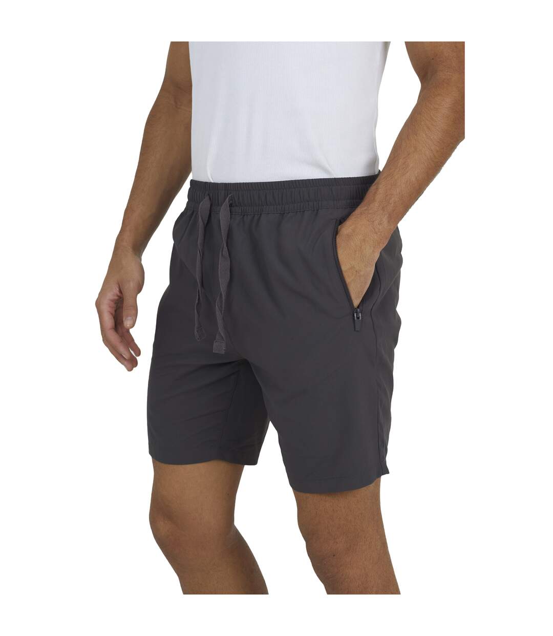 Short Homme Gris Foncé Brave Soul-2