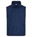 Gilet sans manches bodywarmer polaire homme - JN045 - bleu marine