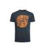 Mens summer sector graphic t-shirt navy Weird Fish-1