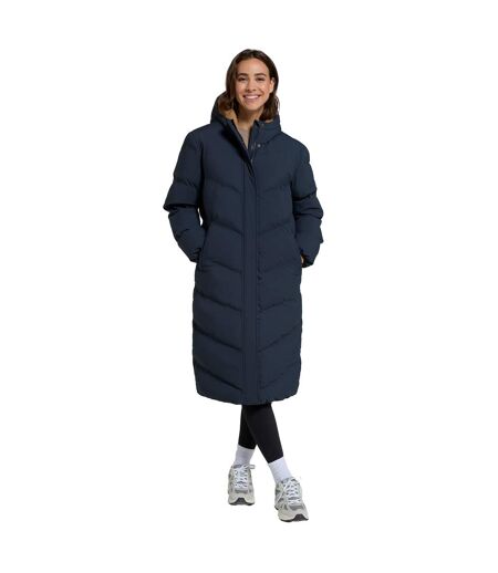 Doudoune matelassée cocoon femme bleu marine Animal