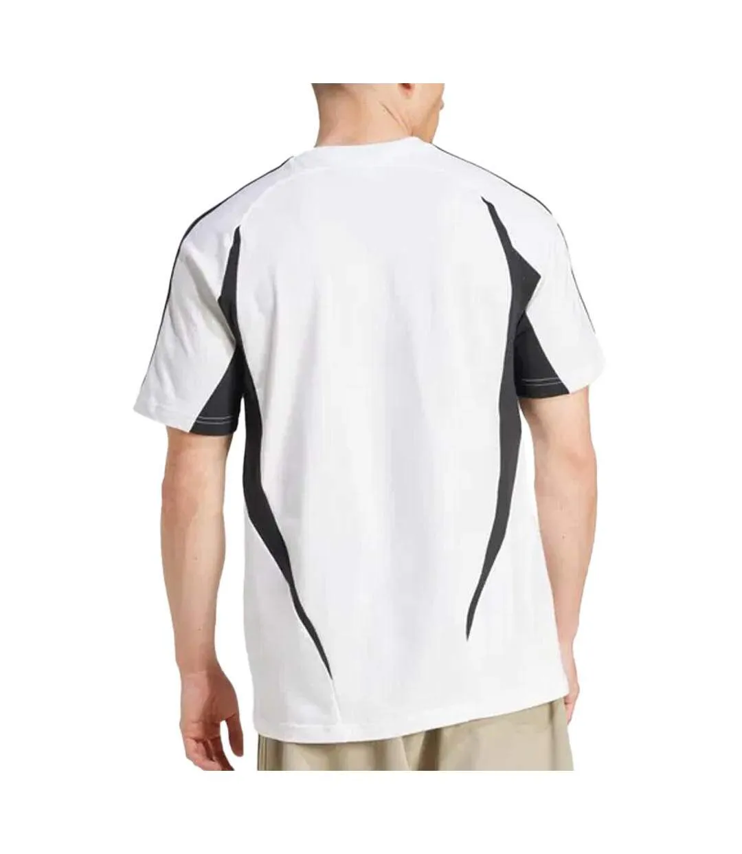 T-Shirt blanc/noir homme adidas archive-2
