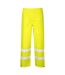 Portwest Mens Rain Hi-Vis Traffic Trousers (Yellow) - UTPW1126