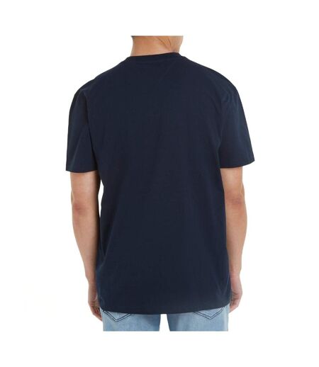 T-shirt Marine/Blanc Homme Tommy Hilfiger Linear - L