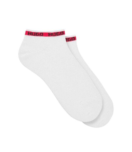 Lot De 2  Socquettes Homme Blanc Hugo