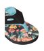 Womens/ladies Swish Floral Flip Flops Red Animal-4