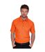 Mens topstitched golf polo shirt black Island Green-3