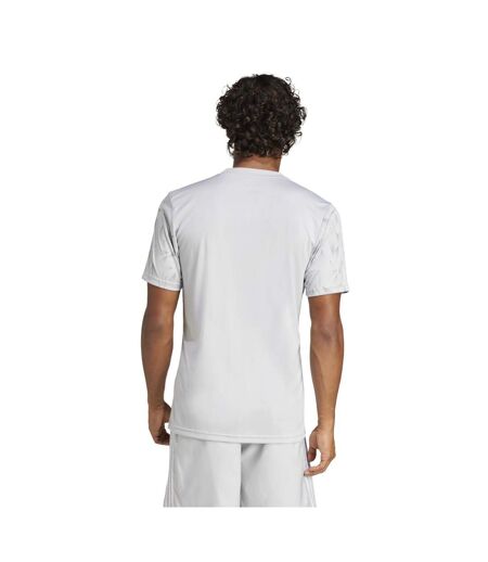 T-shirt Style Motif Géométrique Team Icon Homme Gris Clair Adidas