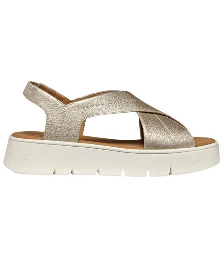 Sandales D Dandra Femme Doré Clair Geox