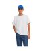 Lot De 3  T-shirts Manches Courtes Homme Blanc Jack And Jones-4