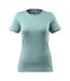 Womens/ladies Crossover Arras T-shirt Dusty Turquoise Mascot-1