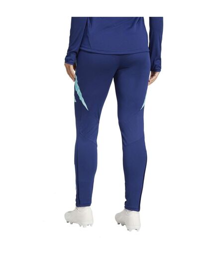 Womens/ladies Arsenal Fc Slim Tracksuit Bottoms Night Sky Adidas