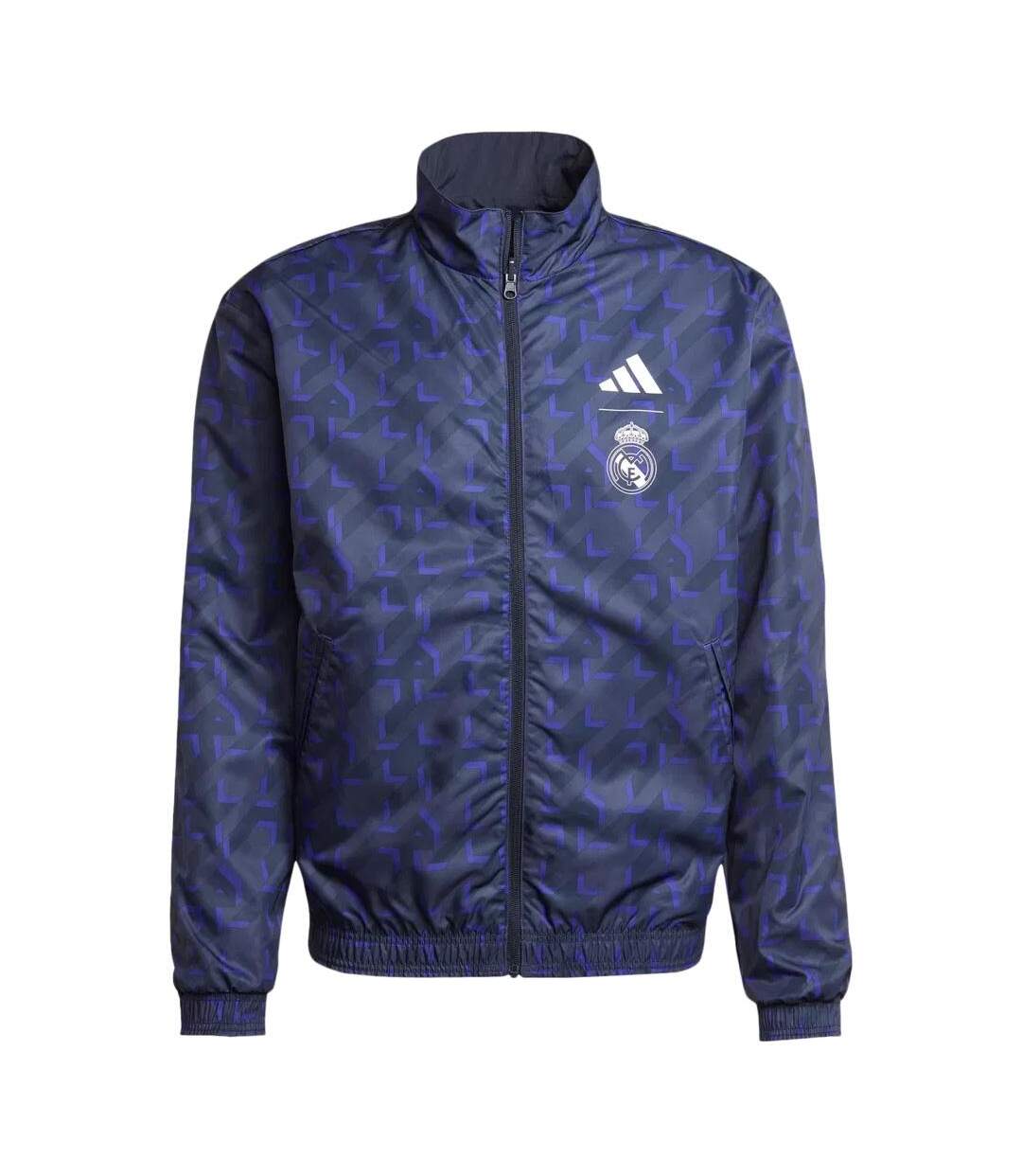 Real madrid veste réversible marine homme adidas 23/24 - l-2