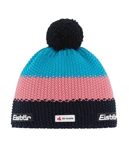 Bonnet Motif/style Étoile Noir Bleu Rose Eisbar