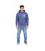Mens tremake hoodie navy Duck and Cover-3