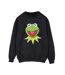 Disney Sweatshirt femme/femme Muppets Kermit Head (Noir) - UTBI31227-1