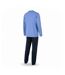 OZABI Pyjama Homme Doublé Polaire Écusson Brodé-3