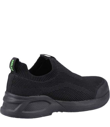 Womens/ladies as609 safety trainers black Amblers