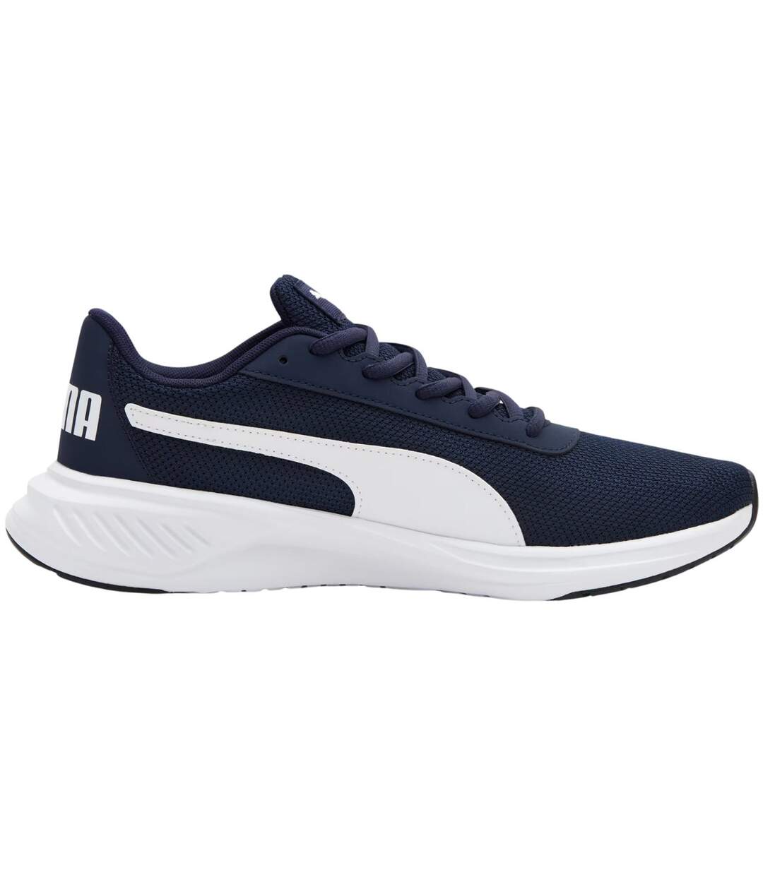 Chaussures Night Runner V2 Homme Blanc Bleu Marine Puma-1